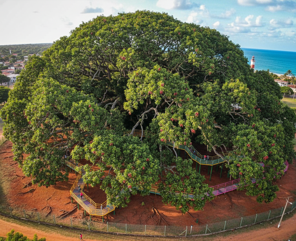 Der größte Cashewbaum der Welt